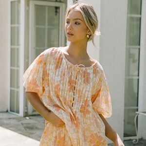 Sabo Skirt Leta Set - Autumn Floral / S